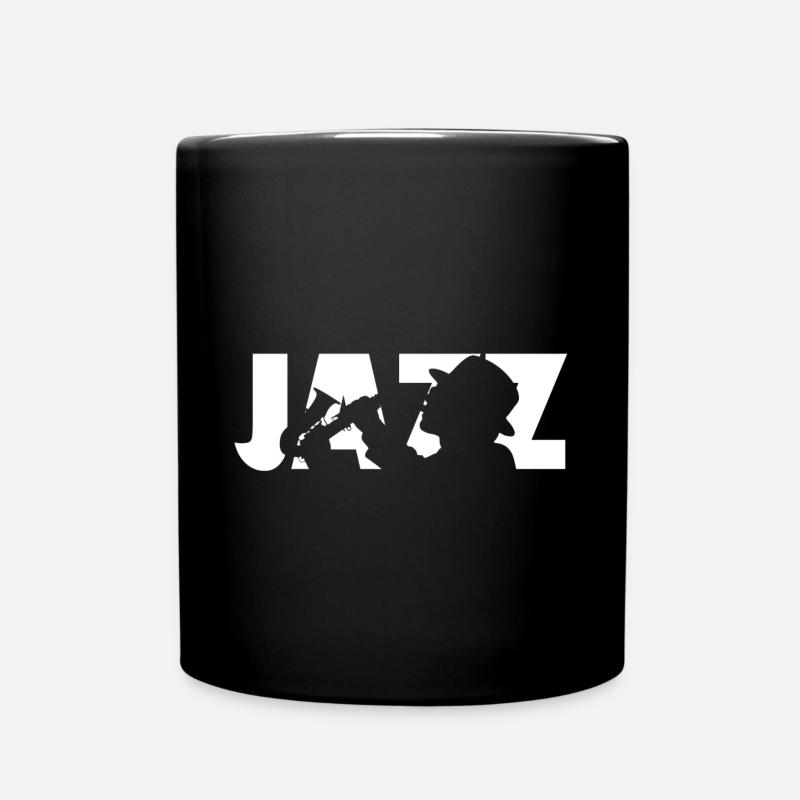 Jazz - Full Colour Mug - black