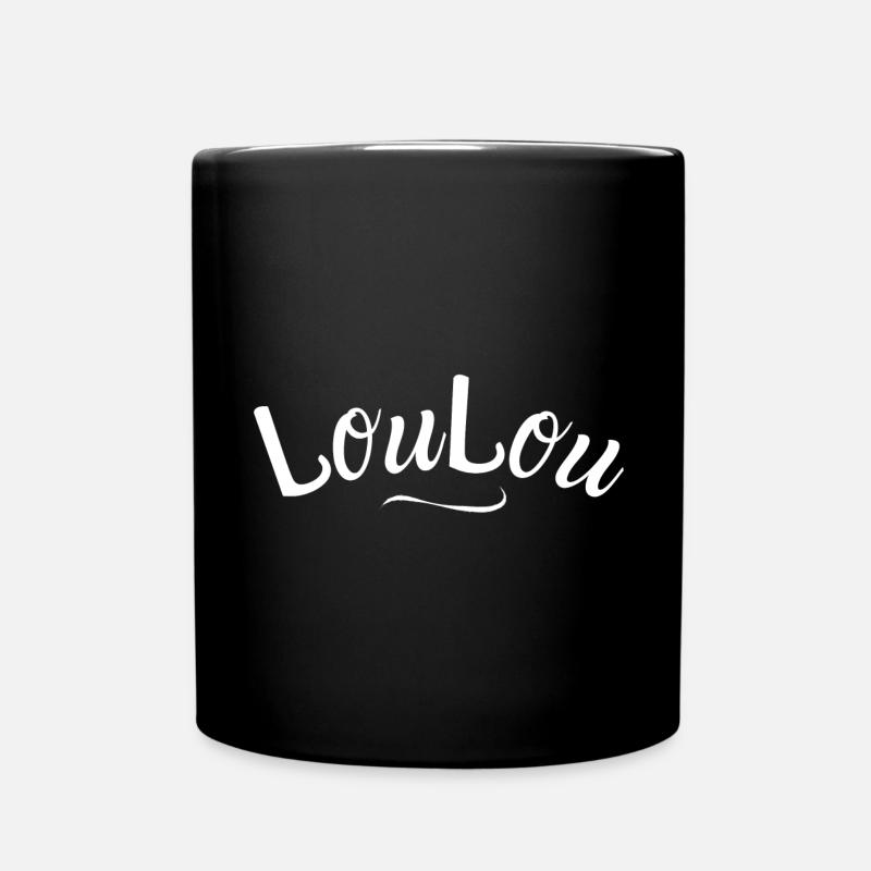 bichette, loulou, chouchou - Mug uni - noir