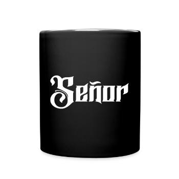 Señor Engagement Groom To Be Wedding Party - Full Colour Mug - black - Front