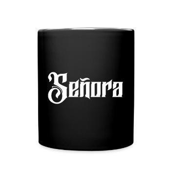 Señora Engagement Bride To Be Wedding Party - Full Colour Mug - black - Front