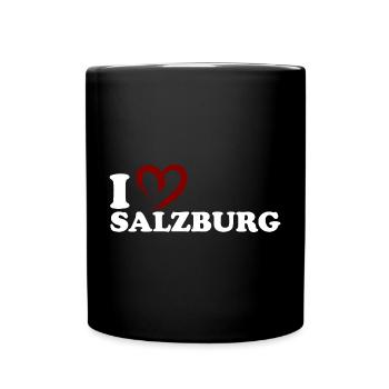 J’adore Salzbourg - Mug uni - noir - Devant