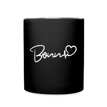 Bonn heartbeat - Full Colour Mug - black - Front