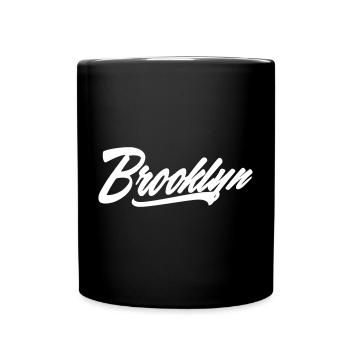 brooklyn shirt - Tasse einfarbig - Schwarz - Vorne