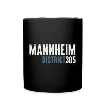 District 305 de Mannheim - Mug uni - noir - Devant