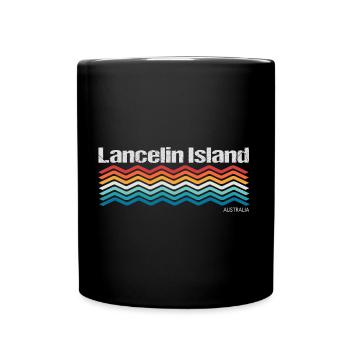 Île Lancelin - Mug uni - noir - Devant