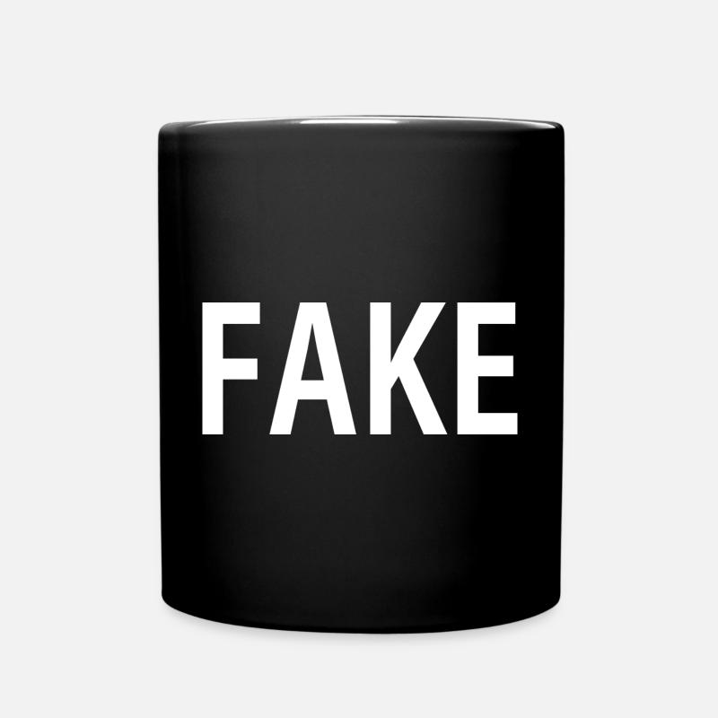 Fake - Full Colour Mug - black