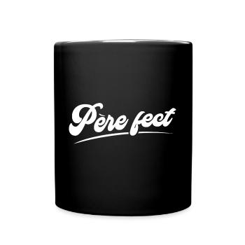 Pere fect - Mug uni - noir - Devant
