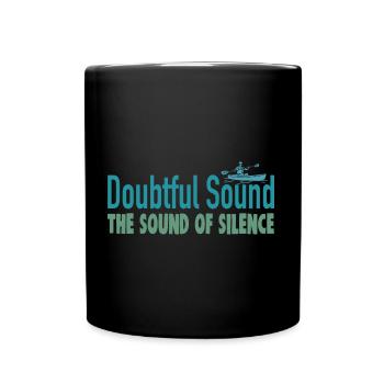Doubtful Sound the Sound of Silence 4x4 - Tasse einfarbig - Schwarz - Vorne