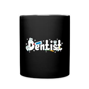Dentiste Dentiste - Mug uni - noir - Devant