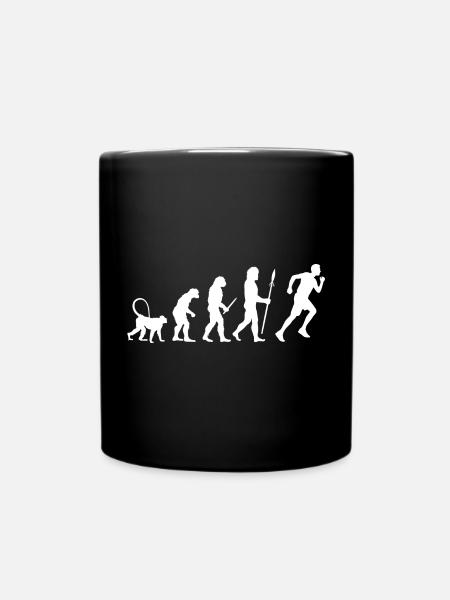 Jogger Evolution - Tasse einfarbig - Schwarz