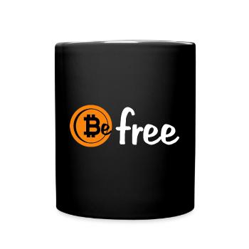 Bitcoin BTC Crypto Blockchain Coin d’échange de pièces - Mug uni - noir - Devant