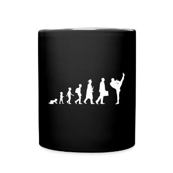 Development of Kickboxing - Full Colour Mug - black - Front