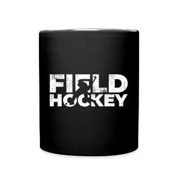 Hockey - Mug uni - noir - Devant