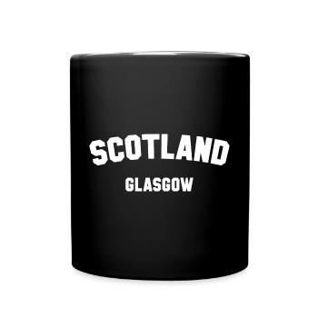 GLASGOW Scotland Schottland - Full Colour Mug - black - Front