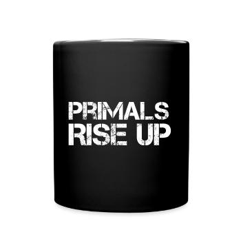 Primordiaux - Lève-toi - Mug uni - noir - Devant