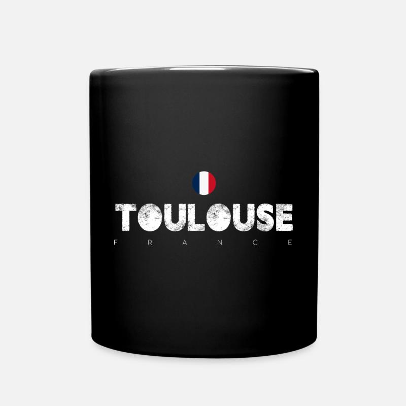 Toulouse - Mug uni - noir