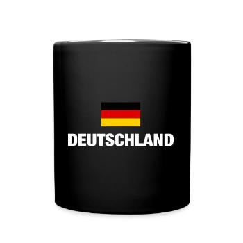 Germany German Flag Flag German Gift - Full Colour Mug - black - Front