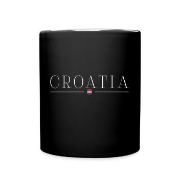 I love Croatia - Full Colour Mug - black - Front