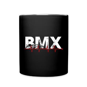 T-shirt BMX Pulse Graphic - Mug uni - noir - Devant