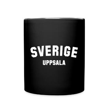 UPPSALA Sverige Sweden Schweden - Full Colour Mug - black - Front