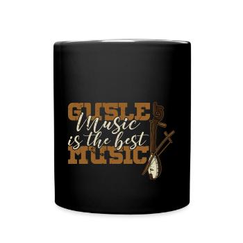 La musique de gusle est la meilleure musique Serbie Balkans - Mug uni - noir - Devant