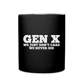 Gen X FAFO Génération X - Mug uni - noir - Devant