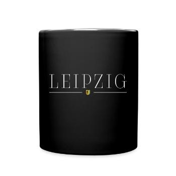 Leipzig, Deutschland Eleganz T-Shirt - Tasse einfarbig - Schwarz - Vorne