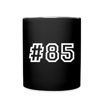 Hashtag de 1985 - Mug uni - noir - Devant