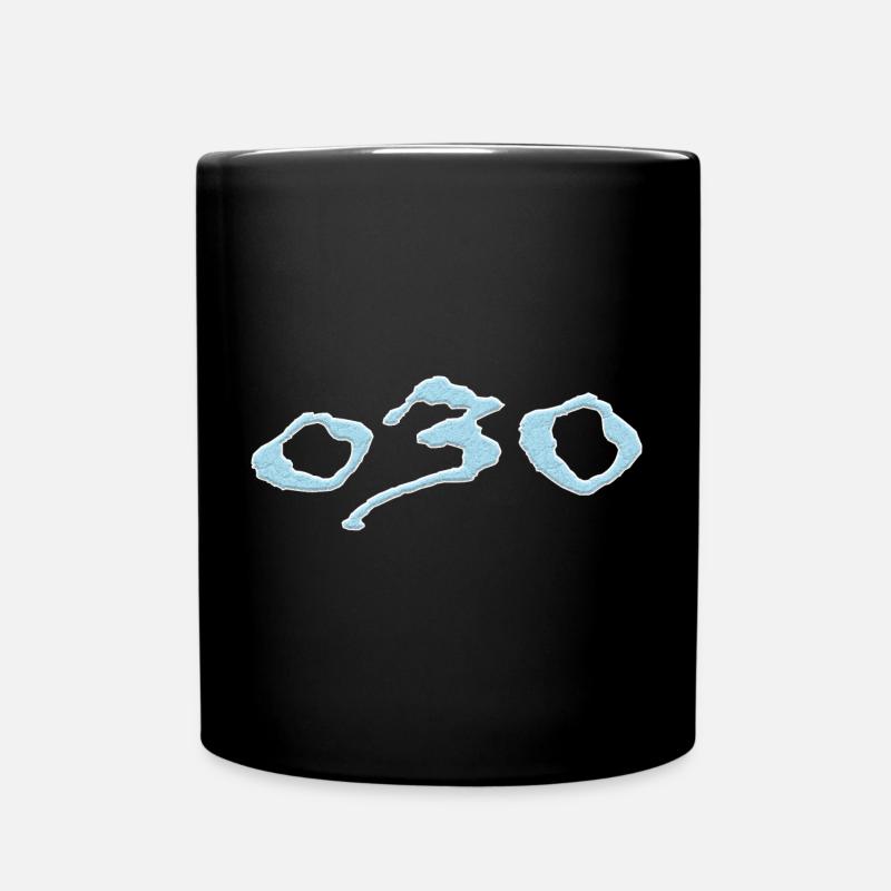 030 Exklusiv - Tasse einfarbig - Schwarz