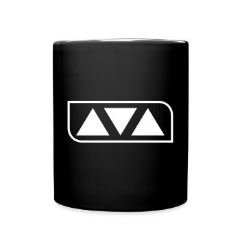 Insel-Kollektion - Tasse einfarbig - Schwarz - Vorne