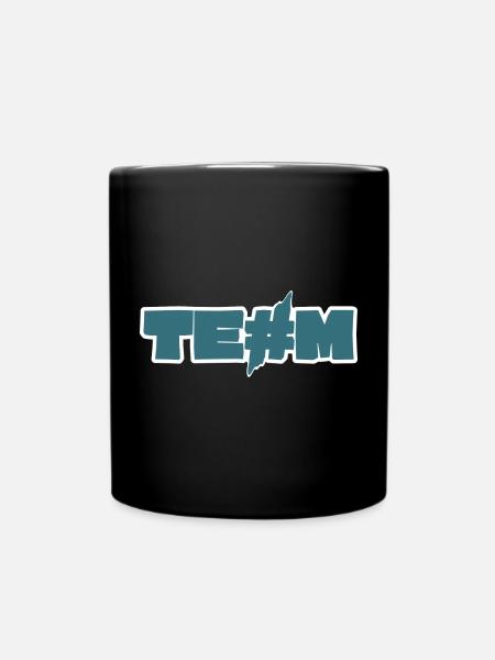 Städtisches Graffiti Kunst Motiv - Tasse einfarbig - Schwarz