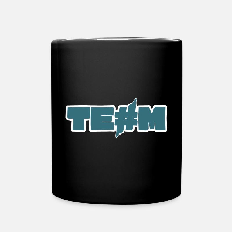 Städtisches Graffiti Kunst Motiv - Tasse einfarbig - Schwarz