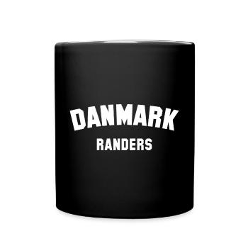 RANDERS Denmark Dänemark - Full Colour Mug - black - Front