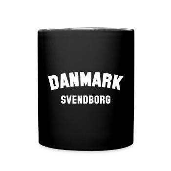 SVENDBORG Denmark Dänemark - Full Colour Mug - black - Front