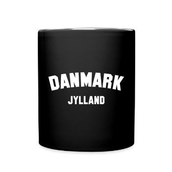 JYLLAND Denmark Dänemark - Full Colour Mug - black - Front