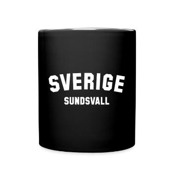 SUNDSVALL, Sweden, Sweden - Full Colour Mug - black - Front