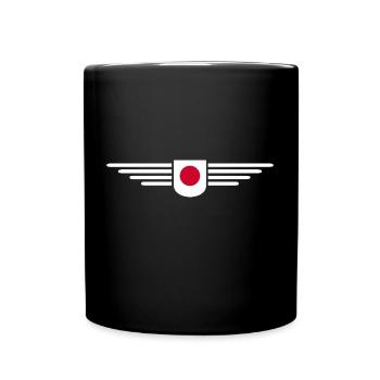Ich liebe Japan, Stil Design T-Shirt - Tasse einfarbig - Schwarz - Vorne