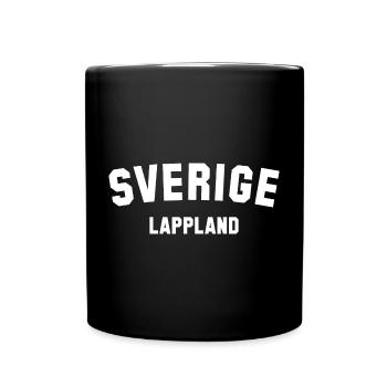 LAPLAND Sverige Sweden Sweden - Full Colour Mug - black - Front