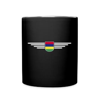 Mauritius T-Shirt – Island Fans & Lovers - Full Colour Mug - black - Front