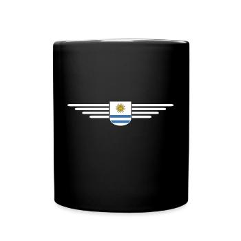 Uruguay T-Shirt – Perfekt für Fans - Tasse einfarbig - Schwarz - Vorne