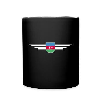Azerbaijan Design – For Fans & Travelers - Full Colour Mug - black - Front