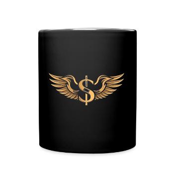 Dollar Liberté - Mug uni - noir - Devant