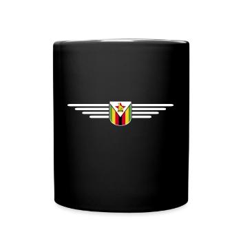 Zimbabwe T-shirt for Africa fans - Full Colour Mug - black - Front