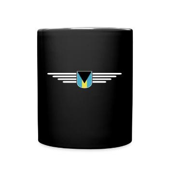 Fans des Bahamas : Design tropical - Mug uni - noir - Devant