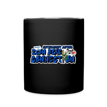 Zion Bike Connection - Tasse einfarbig - Schwarz - Vorne
