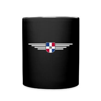 République dominicaine T-Shirt Design - Mug uni - noir - Devant