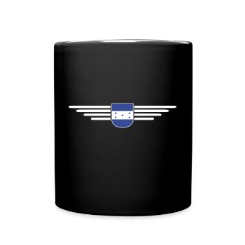 Honduras T-Shirt für Fans - Tasse einfarbig - Schwarz - Vorne