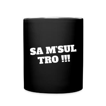 Youth, Texting, News - Full Colour Mug - black - Front