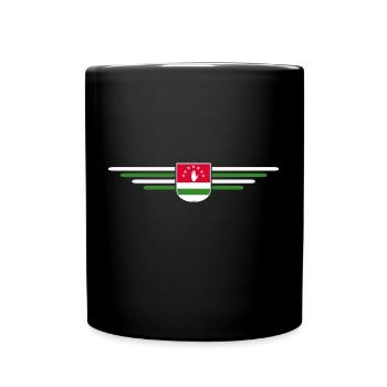 Abkhazia Design – Fierté pour les fans et les voyageurs - Mug uni - noir - Devant
