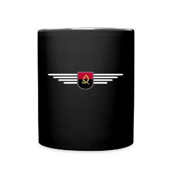 Angola Design – Fierté d’Afrique - Mug uni - noir - Devant